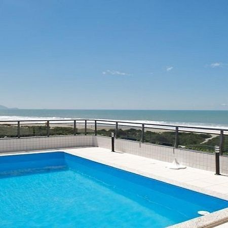 Апартаменти Linda Cobertura Frente Mar Com Piscina Privativa E Pe Na Areia! Флоріанополіс Екстер'єр фото