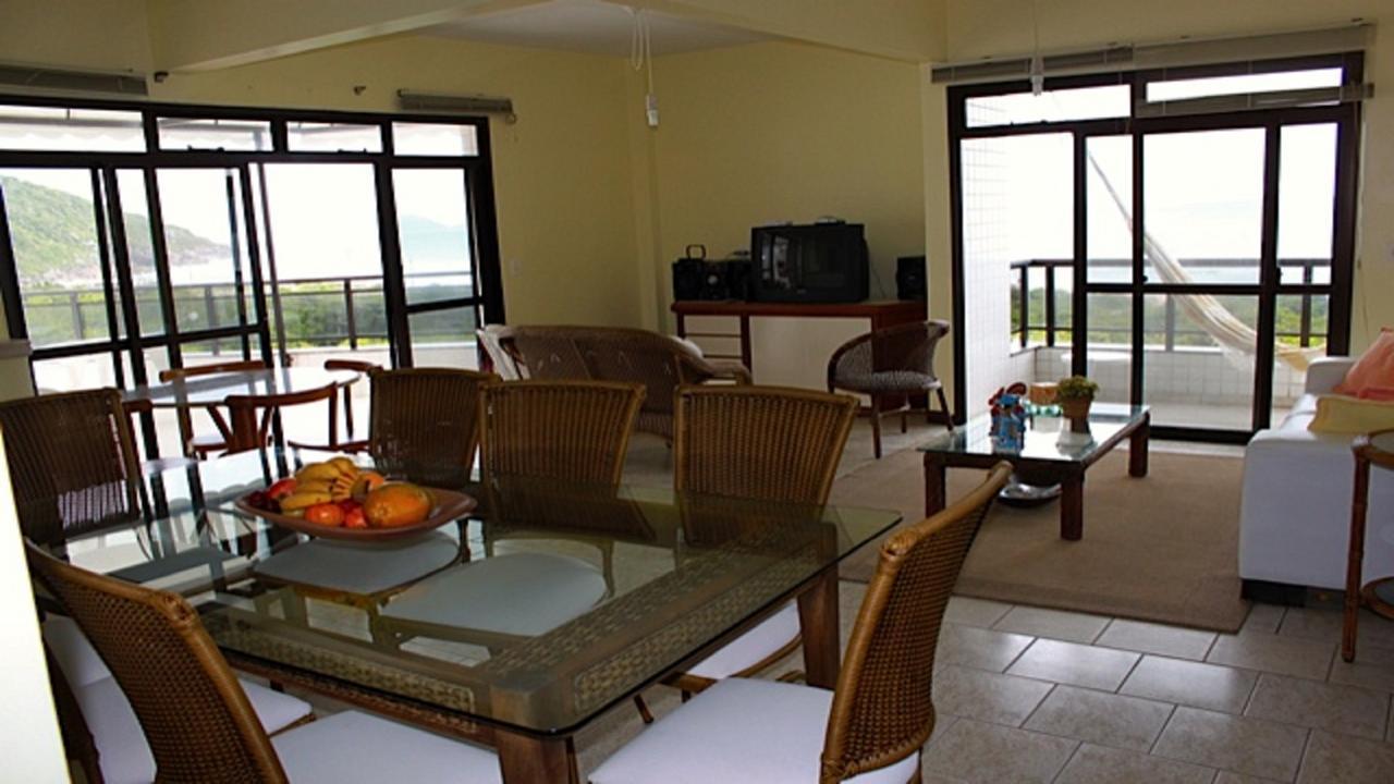 Апартаменти Linda Cobertura Frente Mar Com Piscina Privativa E Pe Na Areia! Флоріанополіс Екстер'єр фото