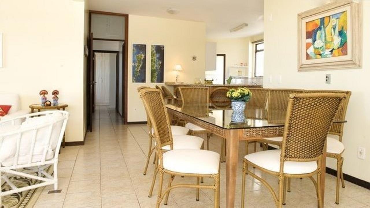 Апартаменти Linda Cobertura Frente Mar Com Piscina Privativa E Pe Na Areia! Флоріанополіс Екстер'єр фото