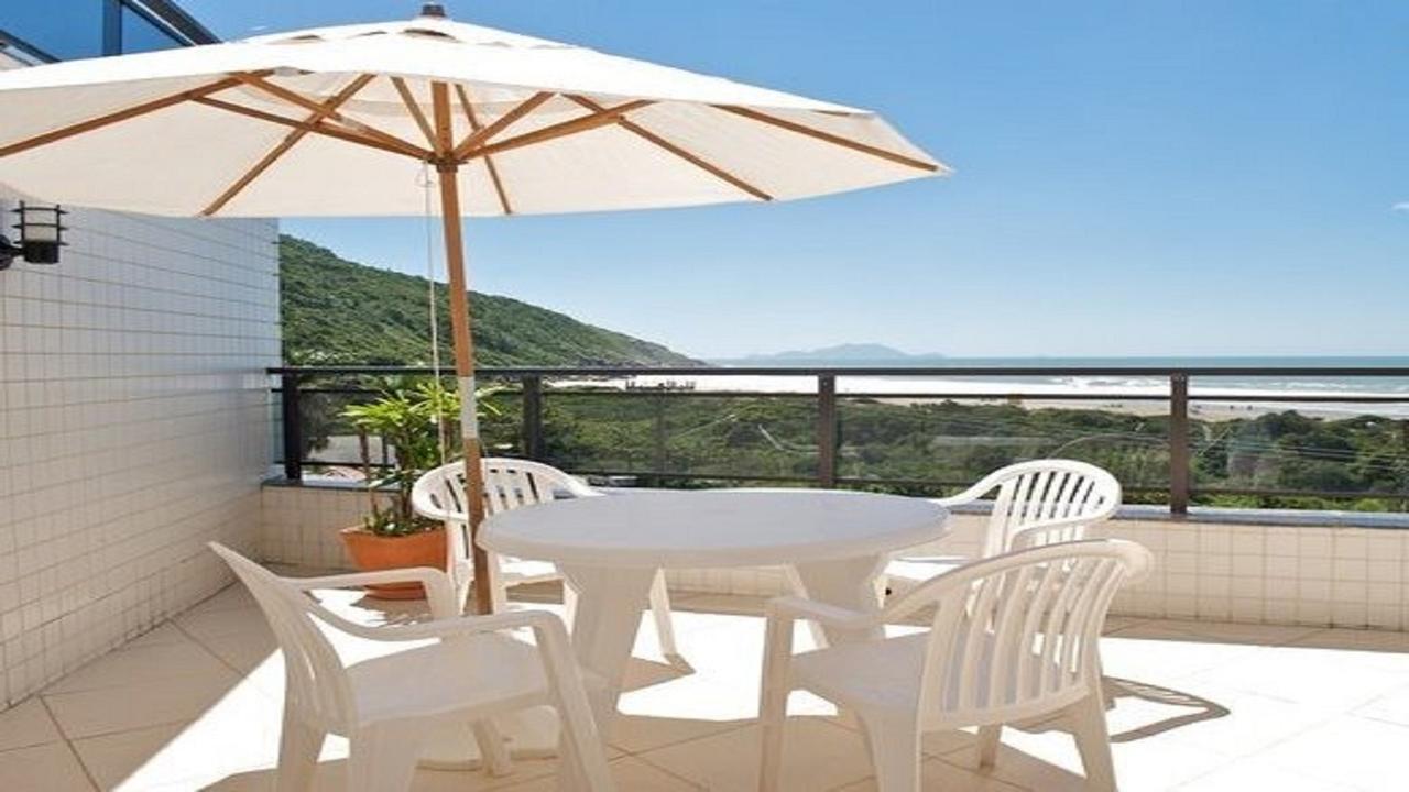 Апартаменти Linda Cobertura Frente Mar Com Piscina Privativa E Pe Na Areia! Флоріанополіс Екстер'єр фото