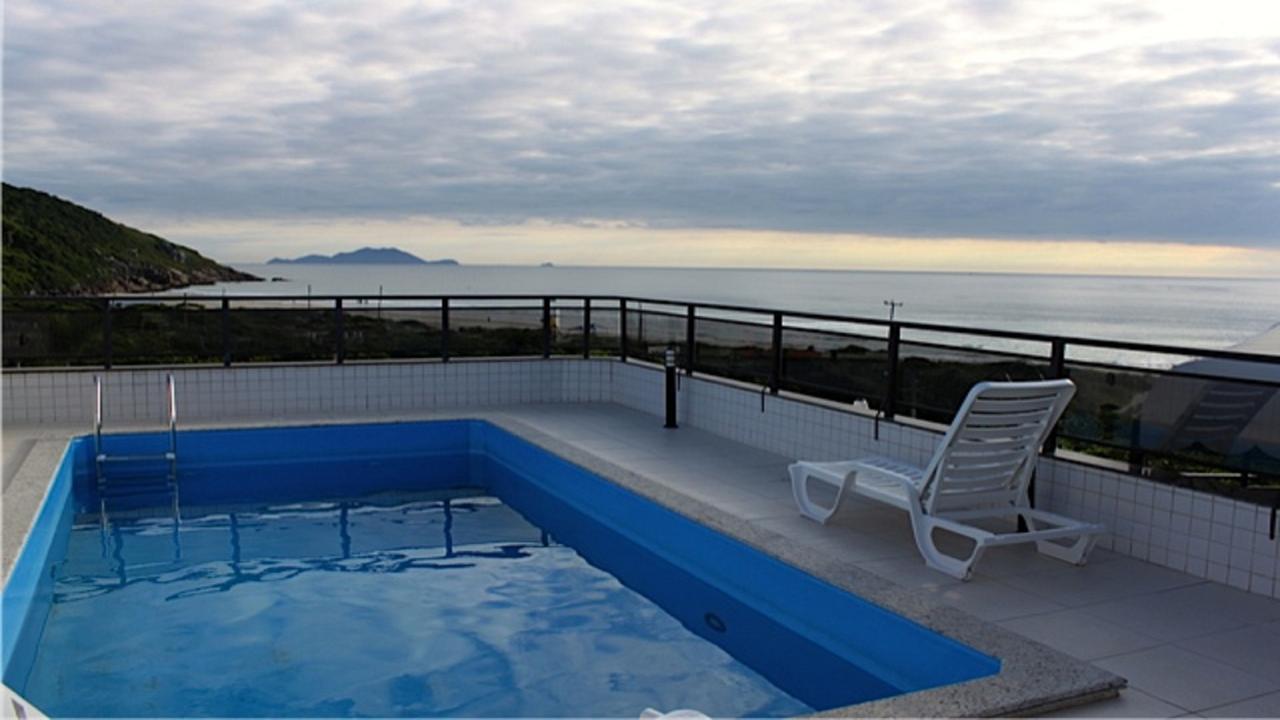 Апартаменти Linda Cobertura Frente Mar Com Piscina Privativa E Pe Na Areia! Флоріанополіс Екстер'єр фото