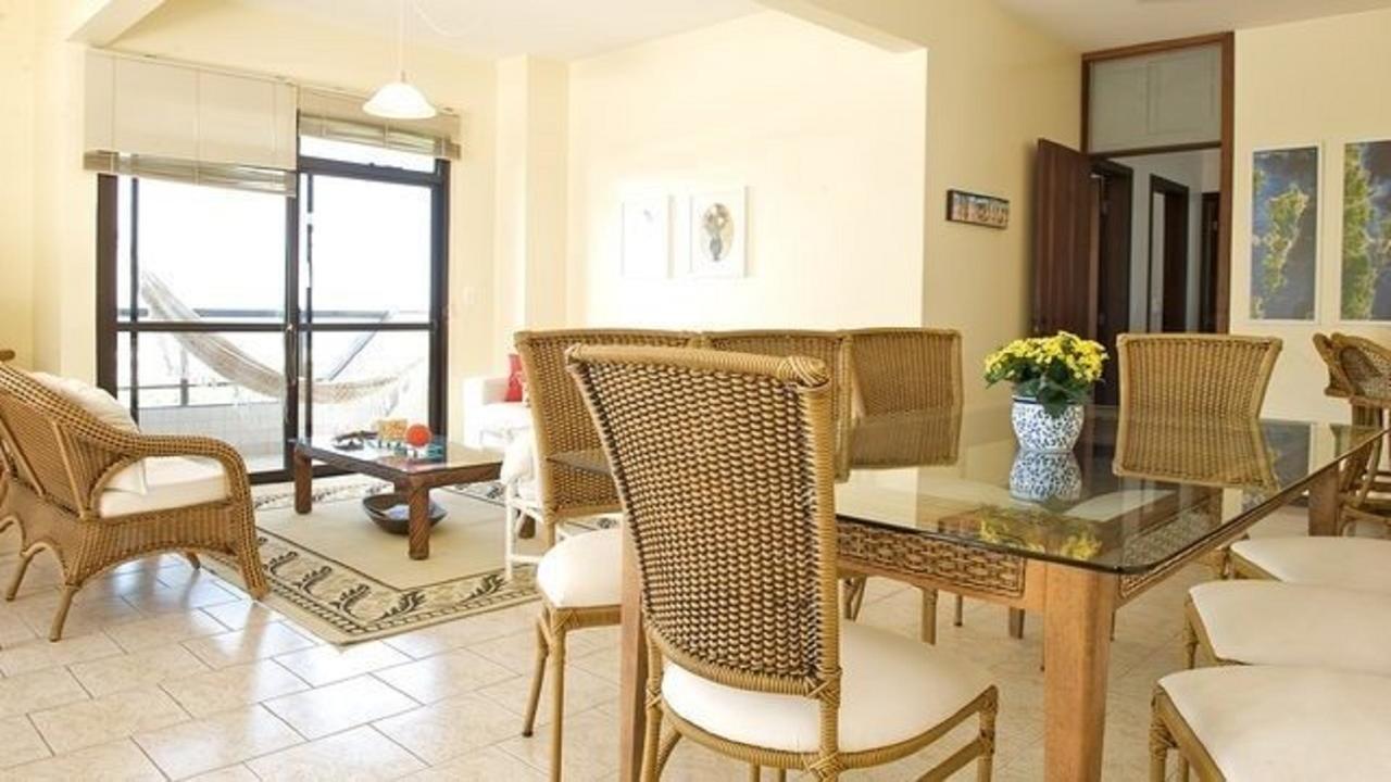 Апартаменти Linda Cobertura Frente Mar Com Piscina Privativa E Pe Na Areia! Флоріанополіс Екстер'єр фото